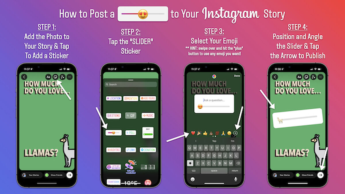Instagram Story Sliders: Volume 3 image number null